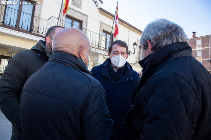 Mañueco reconoce que no se ha perdido en ningún momento la relación personal con los miembros de la PPSO