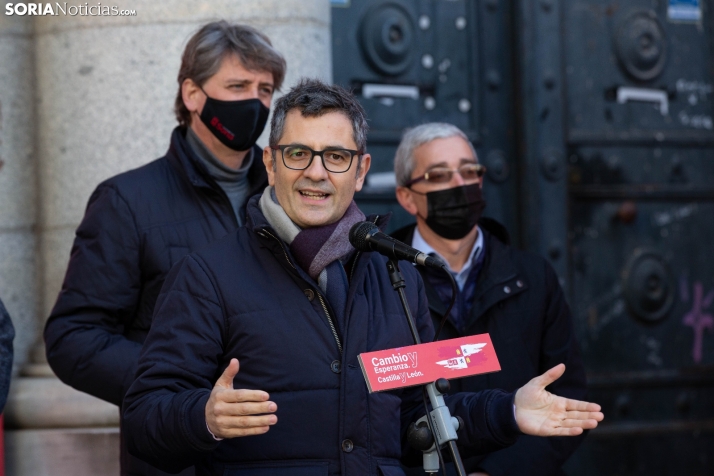 El ministro Bolaños anuncia en Soria avances en políticas contra la despoblación