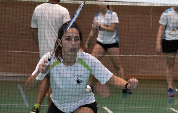 Ana Sanz, del  Bádminton Soria, al Máster de Granollers