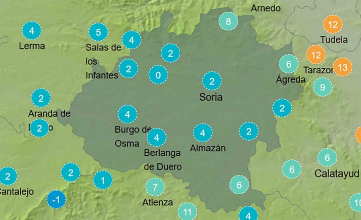 El tiempo en Soria: Mejoría de las temperaturas