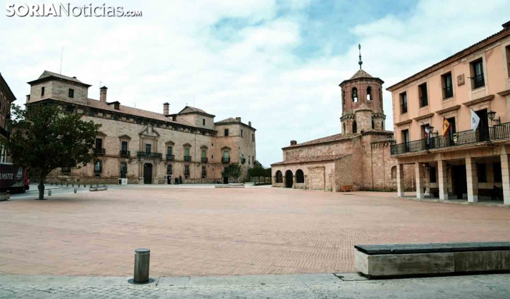 Almazán lucirá su nombre en la plaza Mayor
