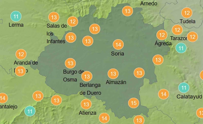 El tiempo en Soria: Jueves Lardero primaveral