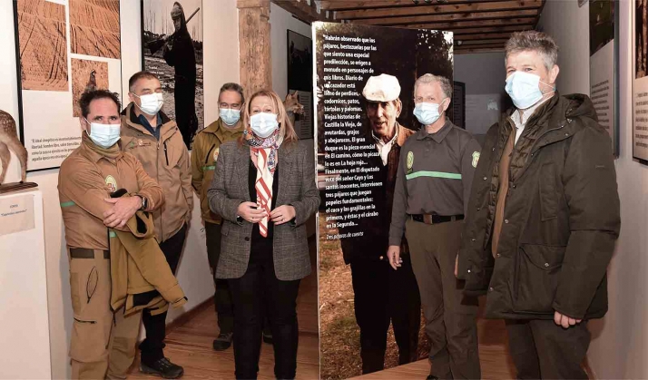 Miguel Delibes, en la Casa del Parque del Cañón del Río Lobos