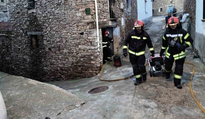Fallece en el incendio de una casa en San Felices