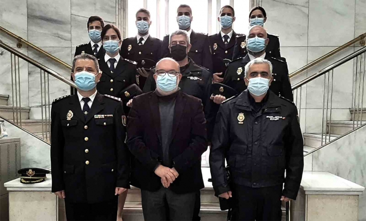 Siete nuevos oficiales de Policía se incorporan a la Comisaría de Soria