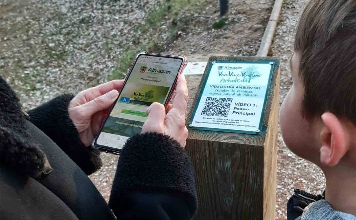 Almazán estrena una videoguía ambiental de La Arboleda