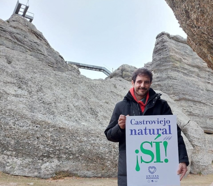 Podemos promete eliminar las estructuras metálicas de Castroviejo