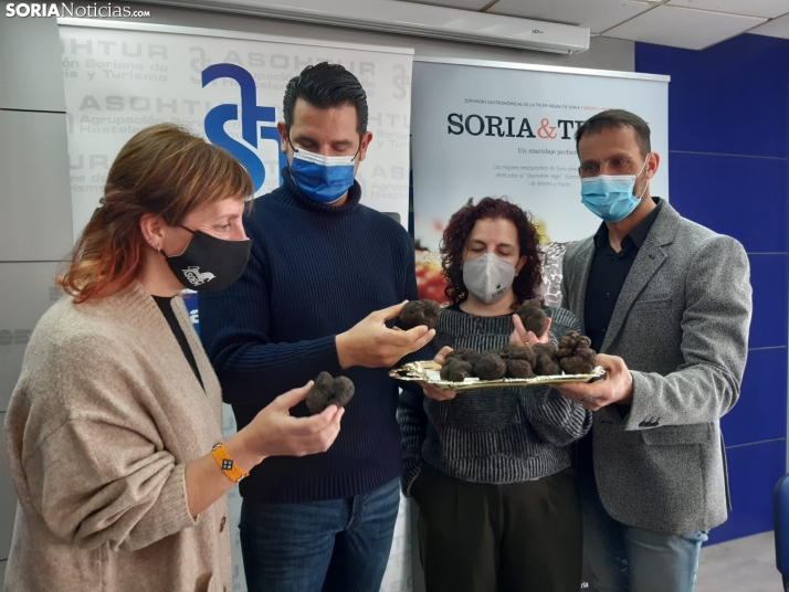 Los hosteleros sorianos apuestan por la unión para visibilizar que son los que mejor cocinan la trufa de España