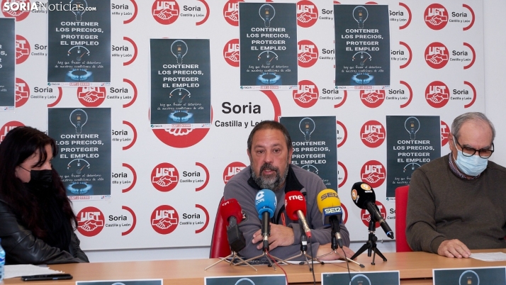 UGT y CCOO Soria se unen a las movilizaciones contra la subida de los precios 
