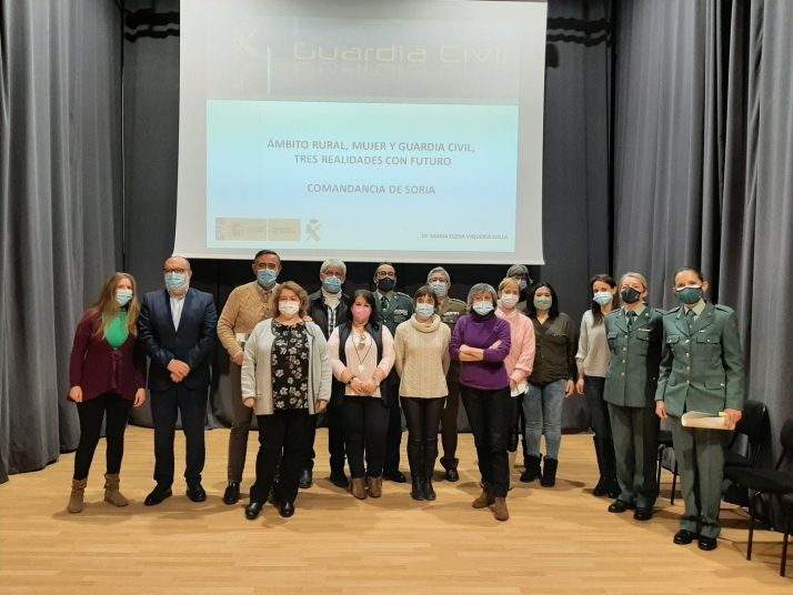 Emprendedoras sorianas y Guardia Civil reivindican el papel de la mujer rural