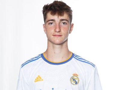 El soriano César Palacios debuta con el Juvenil A del Real Madrid