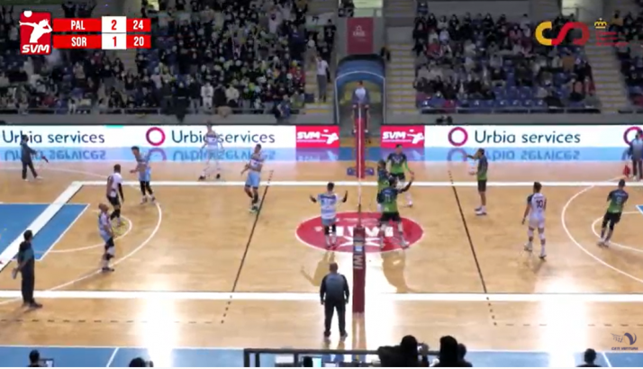 El Río Duero Soria no puede con Palma en el primer partido de play off (3-1)