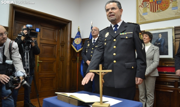 El Sindicato Profesional de Policía defiende al comisario provincial de Soria