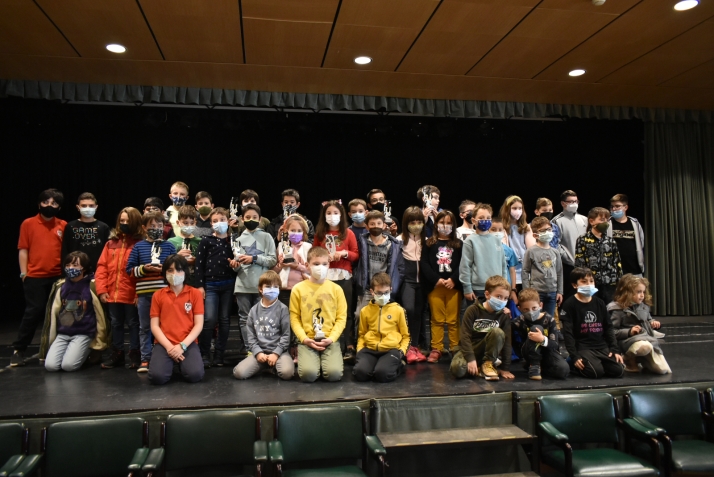 Ólvega bate récords con su torneo de ajedrez