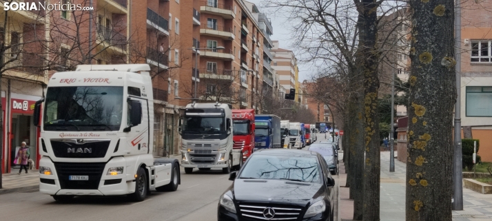 Los camioneros de Soria alzarán mañana la voz ante la subida de los carburantes