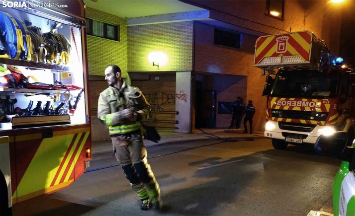 Fuego en una vivienda de Venerable Carabantes