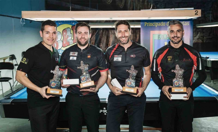 Javier del Santo se cuela en podio de la Copa de España de bola 9