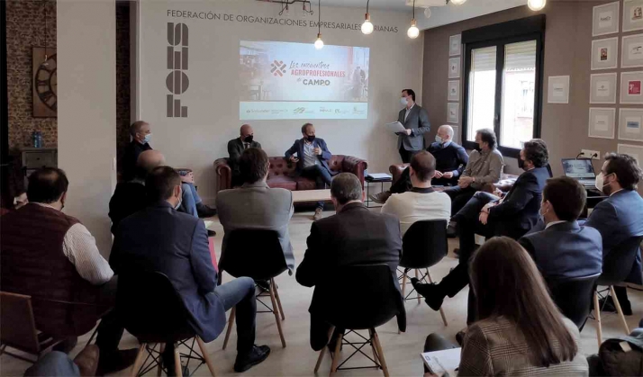 El mercado exportador y la crisis de Ucrania centran el encuentro Agroprofesionales de Castilla y León celebrado en Soria