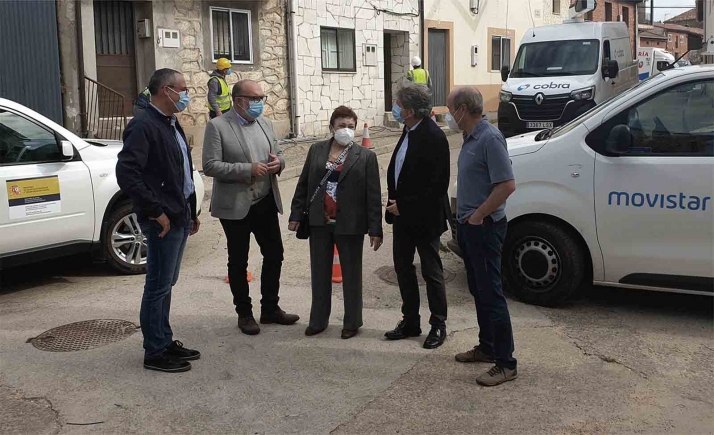 Fuentearmegil denuncia las carencias en la banda ancha del plan del Gobierno