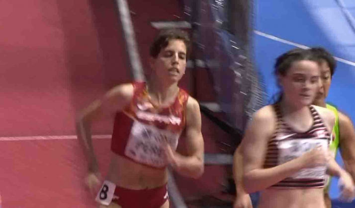 Una mala salida impide una buena final del milqui para Marta Pérez