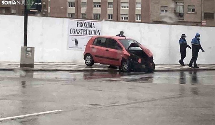 Nuevo accidente en la Avenida de Valladolid
