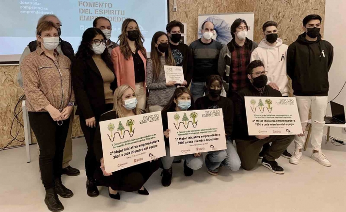 La ropa sostenible consigue calar en la V Edición de Iniciativas Emprendedoras en FP