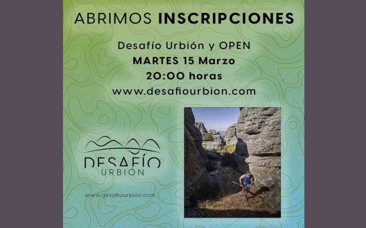 Abren las inscripciones para la Desafío Urbión