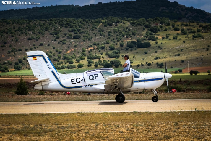 El aeródromo de Garray atraviesa uno de los momentos más inciertos desde sus orígenes
