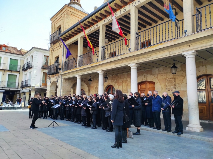 San Esteban y el Burgo se vuelcan con Ucrania a través de la música 