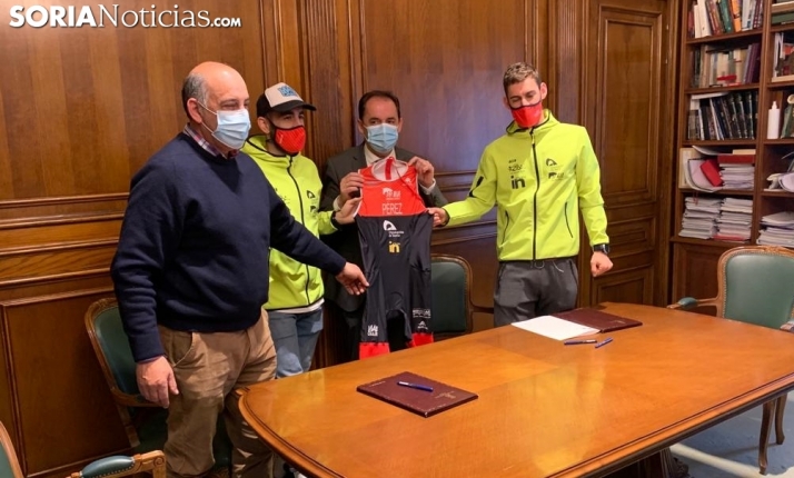 Diputación firma dos convenios de 7.000 euros con las Celtíberas y el Triatlón Soriano