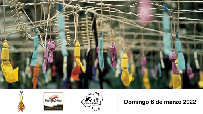 Mascletá soriana con 1.000 torreznos para repartir en las Fallas de Valencia