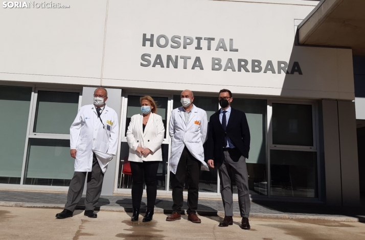 Calendario de la puesta en funcionamiento de nuevos espacios en el hospital Santa Bárbara