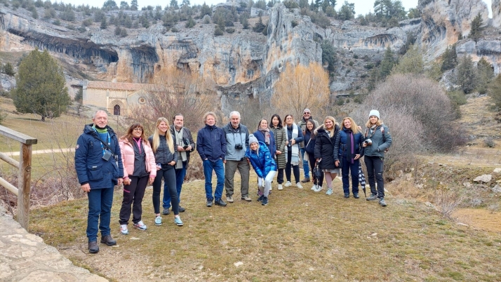 18 periodistas internacionales se empapan de Soria y su diamante negro para exportar sus bondades al mundo
