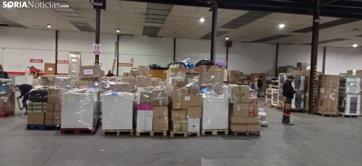 La solidaridad de Soria con Ucrania supera los 24.000 kilos