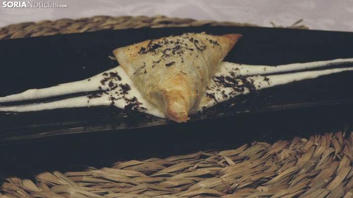 Hoy cocinamos crujiente de carrilleras y boletus en Las Albardillas del Real