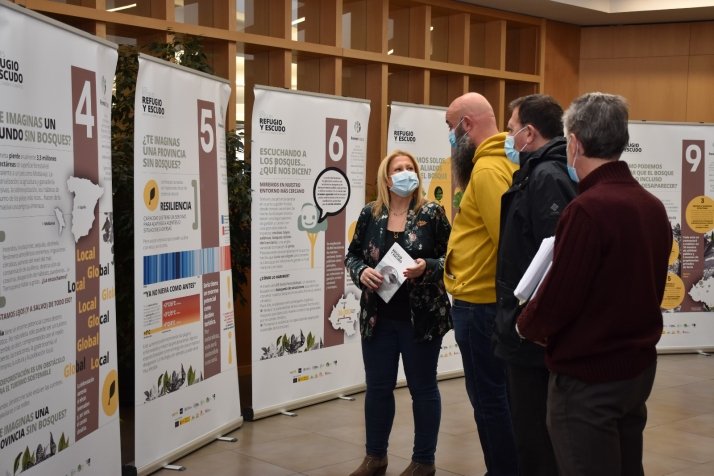 La exposición Los bosques, escudo y refugio frente al cambio climático llega a Soria