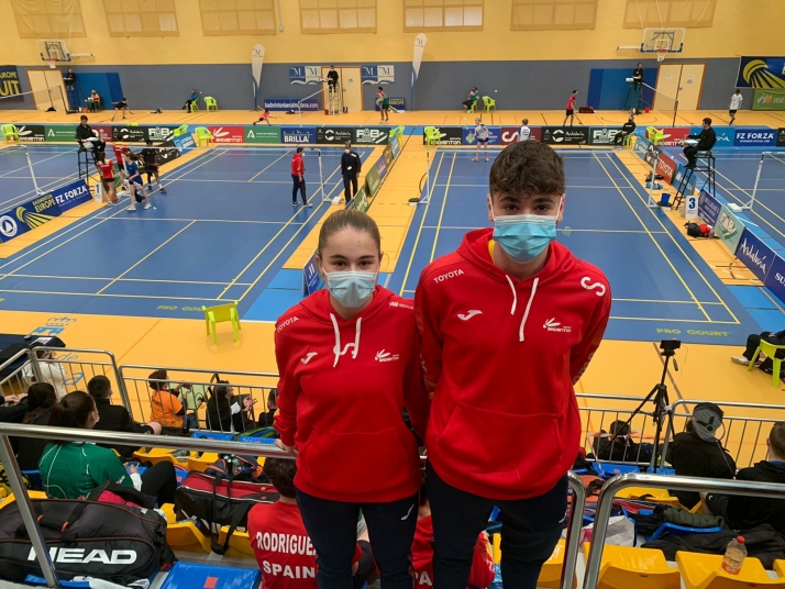 Los sorianos Barrios y Corchón participarán en el Máster Nacional sub-19 de Bádminton