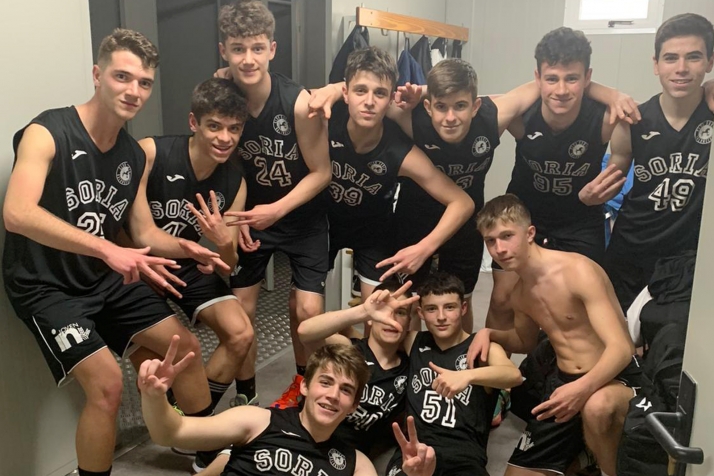 El Cadete del Club Soria Baloncesto entra en la Fase Final de la Copa de Castilla y León por la puerta grande