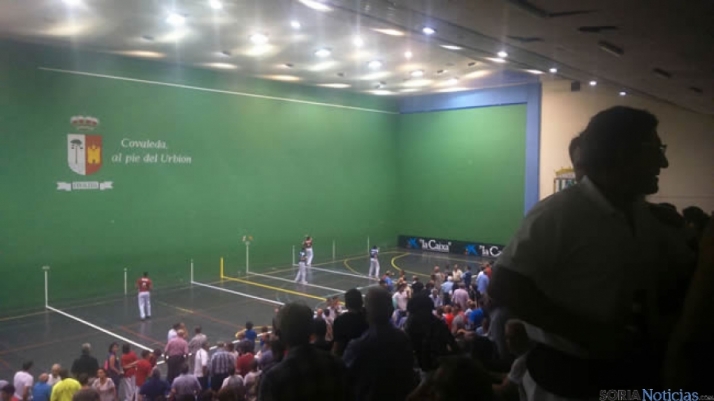 El espectáculo del Frontball llega a Covaleda