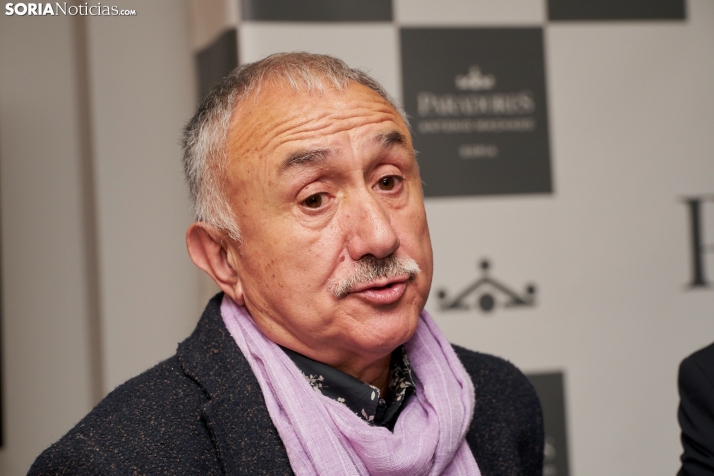 Pepe Álvarez (UGT) aboga por establecer el contrato de fijo discontinuo para aumentar la población rural