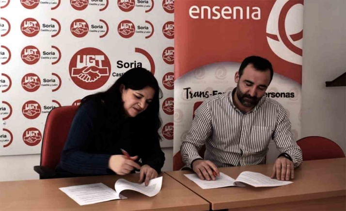 UGT y ENSENIA acuerdan ampliar la formación de los afiliados al sindicato 