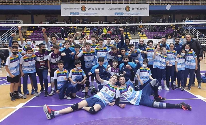 Los cuatro equipos del Río Duero Soria suben al podio en la Copa de Castilla y León