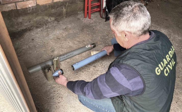 Destruyen dos proyectiles encontrados en Valdemaluque