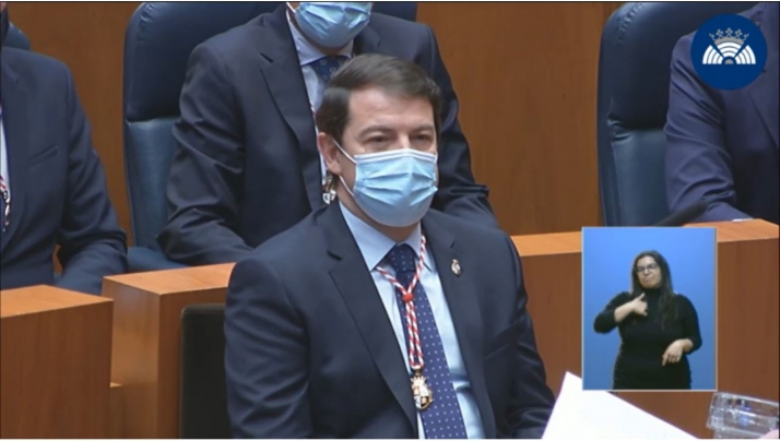 Directo: Investidura de Mañueco tras su pacto con Vox en Castilla y León