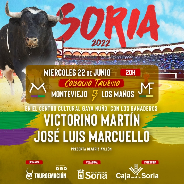 Coloquio taurino, con los ganaderos de Monteviejo y Los Maños, esta tarde en el Gaya Nuño