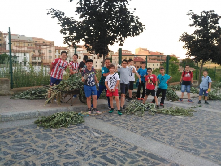 El fuego también servirá para celebrar la noche de San Juan en Ágreda
