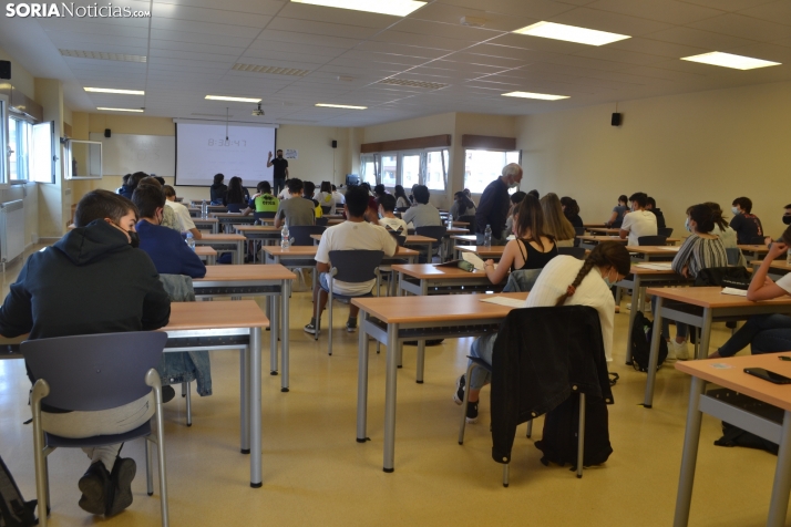 476 estudiantes sorianos realizarán la EBAU en el Campus