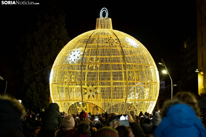 Las luces de Navidad costarán casi unos 161.000€ al año a Soria