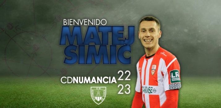 El Numancia se adelanta a San Juan con un fichaje de altura: Matej Simic
