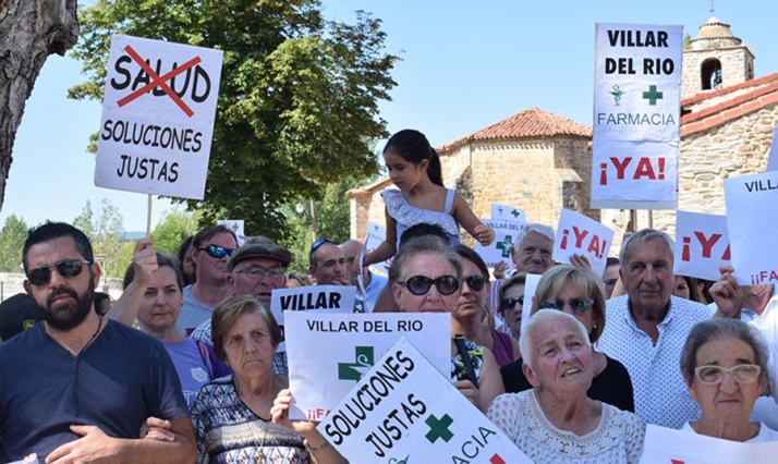 La Junta modificará la ley para que Villar del Río pueda reabrir su farmacia